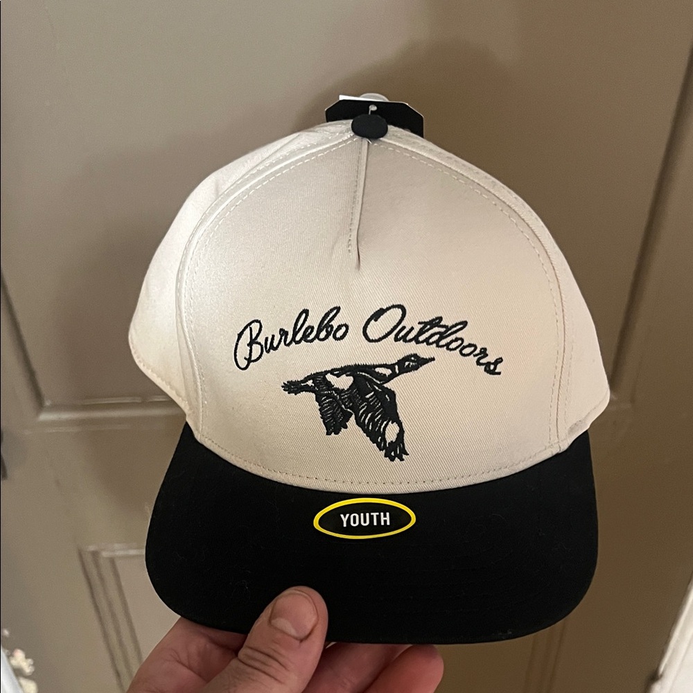 Burlebo Tan and Gold Logo Cap